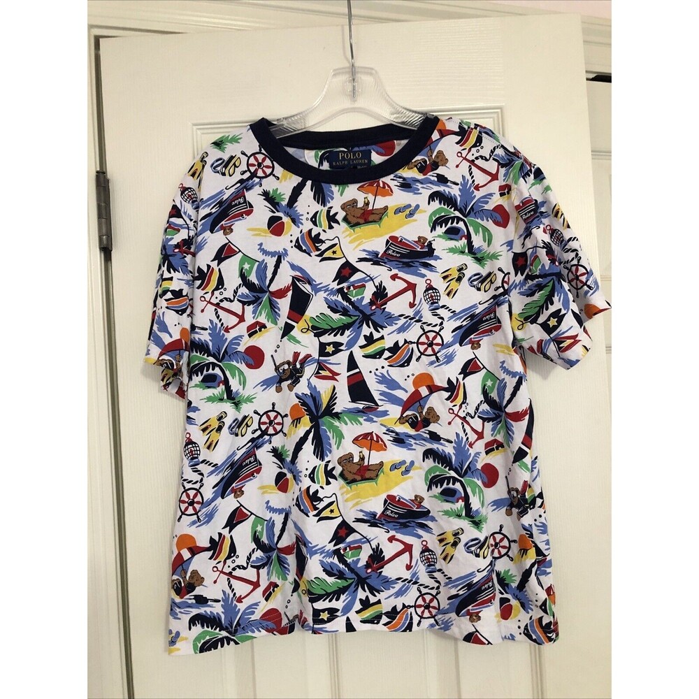 Ralph Lauren Colorful Nautical Short Sleeve Tee